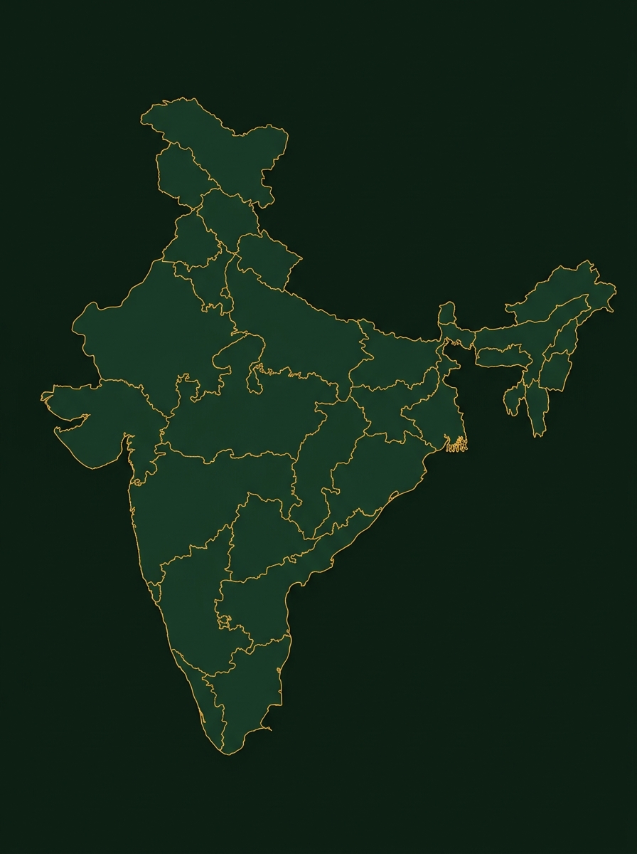 India Sourcing Map